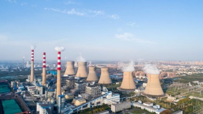 Solar panels and wind turbines in India symbolizing transition to renewable energy and reduced dependence on coal
