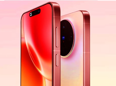 Vivo X300 smartphone in red colour variant for India launch