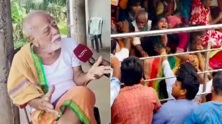 Andhra Pradesh temple priest defends not informing police after stampede incident