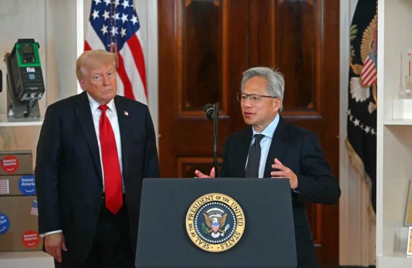 Trump AI chip ban on China Nvidia trade restrictions 2025