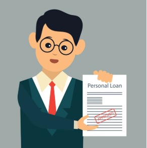 Person applying online for a personal loan without a credit check through Vizzve Finance