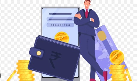 An Indian employee checking salary advance options on a smartphone, symbolizing the growing workplace credit culture.