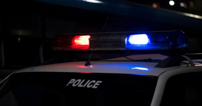 Pune police personnel at a public area during ongoing investigation