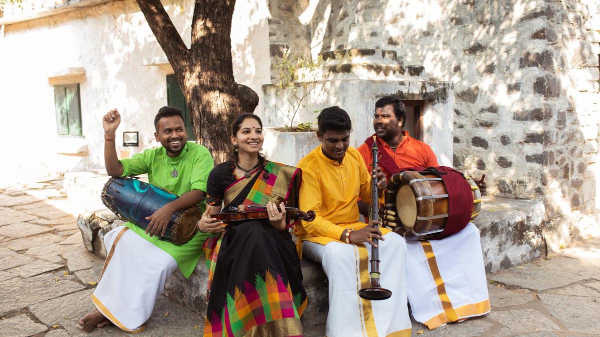 “Independent Indian musicians performing live under SoundScapes of India initiative supported by Vizzve Finance.”