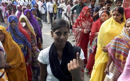 Lalu Prasad Yadav and Tejashwi Yadav casting their votes during Bihar Assembly Elections 2025 Phase 1 as voters queue up at polling booths