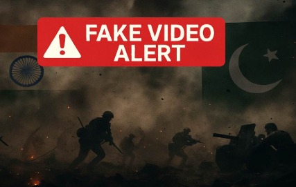 PIB India issues a Fake Video Alert debunking claims of a Pakistani missile downing an Indian Mi-17 helicopter, urging citizens to verify facts.