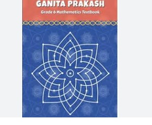 Illustration of ancient Indian mathematicians inspiring modern students through the Ganita Prakash textbook