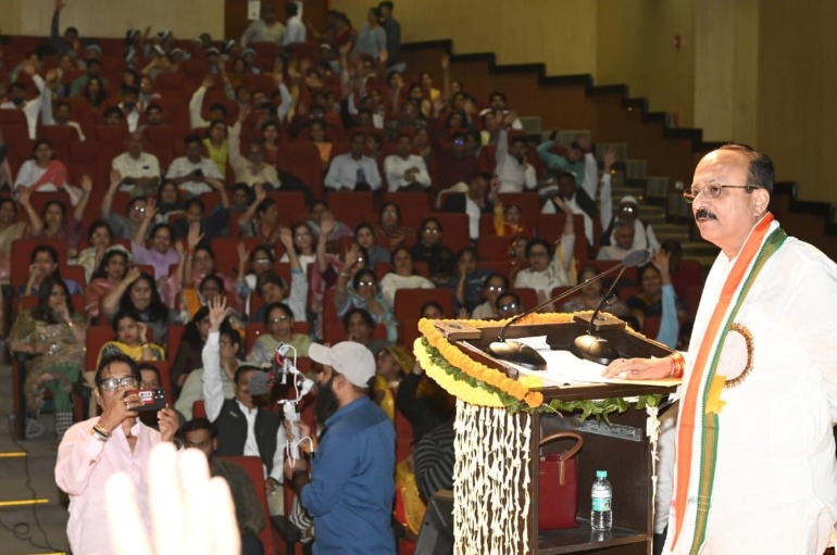 Delhi Education Minister Ashish Sood launching the School Web App