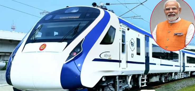 Vande Bharat Express train launched by PM Modi in November 2025