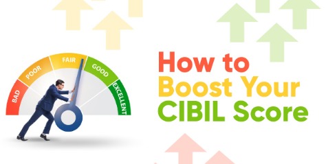 Person reviewing credit score on laptop to improve CIBIL before year-end.