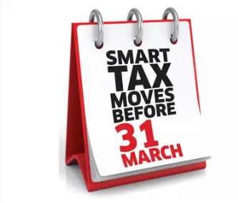 Investor planning taxes on mutual fund capital gains before March 31 financial year-end.