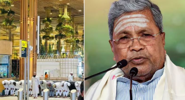 “BJP leaders react to Namaz at Bengaluru Airport amid Siddaramaiah RSS controversy”