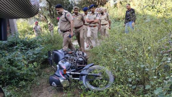 UP Police encounter in Moradabad where two wanted gangsters were shot dead