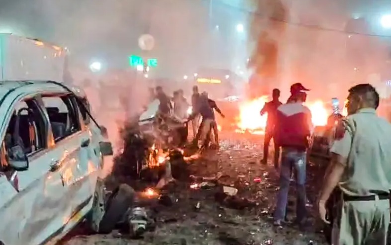 Rescue teams respond to a deadly explosion in Islamabad’s G-11 area as authorities cordon off the site.