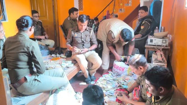 UP Police raid recovers ₹3 crore cash and narcotics from peddler’s family home in Prayagraj