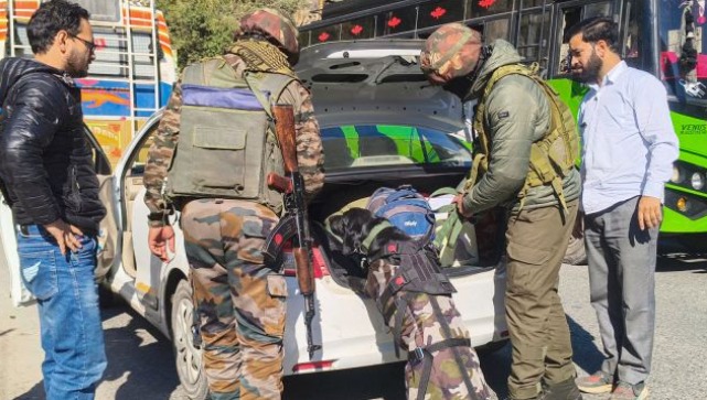 “Kulgam Kashmir police search operation house raid 2025”