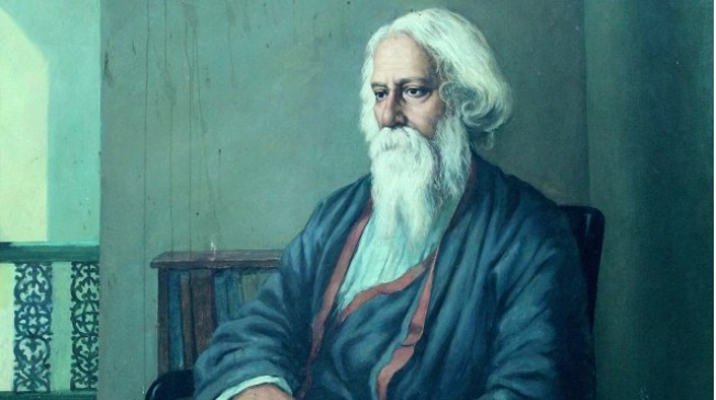 Rabindranath Tagore composing Jana Gana Mana, India National Anthem history