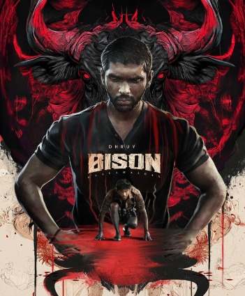 Poster-style still of the movie Bison ahead of its OTT release.