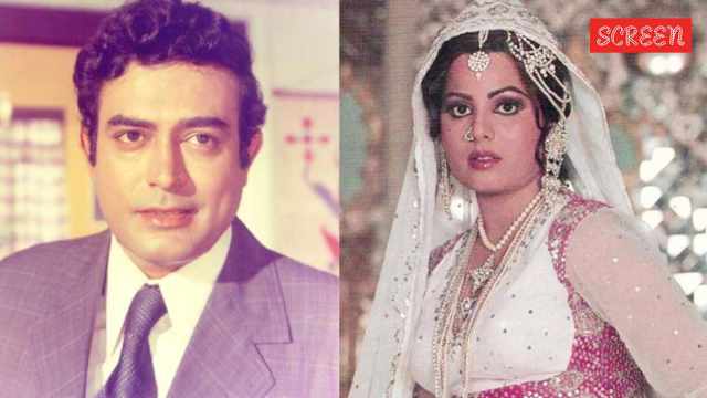 Alt: “Sulakshana Pandit and Sanjeev Kumar – rare photo symbolizing their unfulfilled love story”