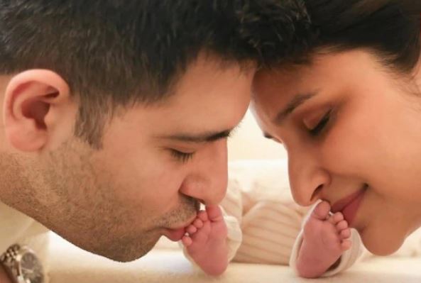 alt: Parineeti Chopra and Raghav Chadha announce newborn son’s name Neer with meaning and significance