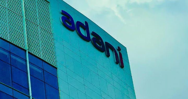 Adani Group corporate headquarters representing major business acquisition developments.