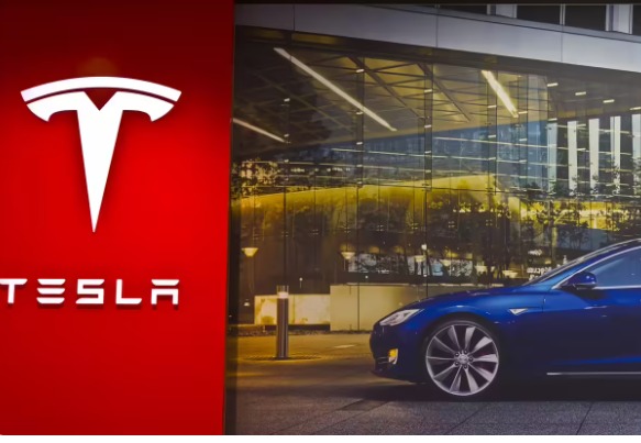 Tesla showroom and service centre concept design in Gurugram, India