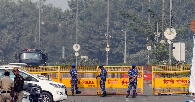 Delhi Police officials investigating blast site after new revelations in case