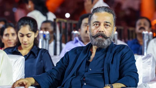 Kamal Haasan paying tribute to Wing Commander Namansh Syal after tragic Tejas crash