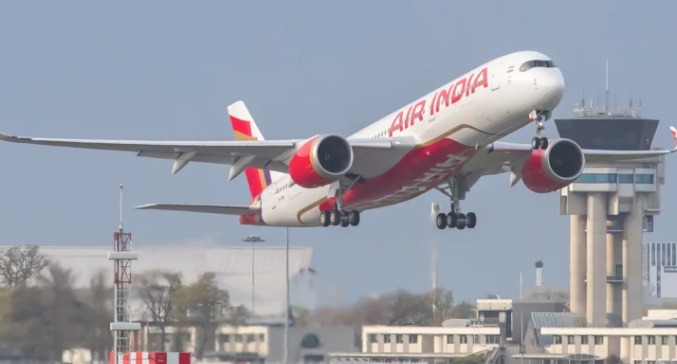 Air India and Air Canada aircraft parked at airport representing code-share partnership