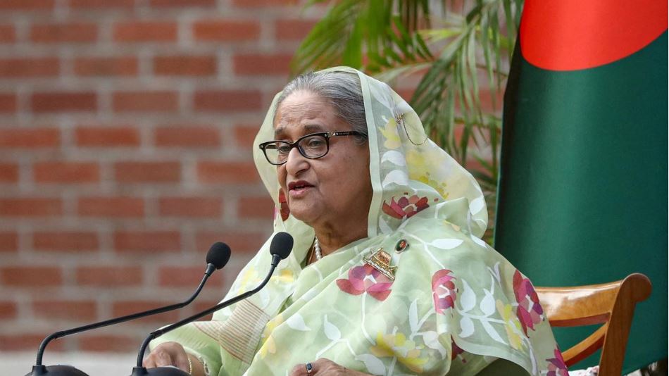 Bangladesh government sends extradition request for Sheikh Hasina to India