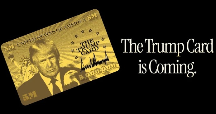 Graphic showing eligibility and features of the Gold Card Visa program