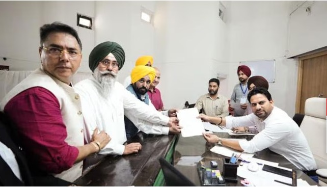 Political leaders and supporters reacting to Punjab bypoll results with ongoing controversy