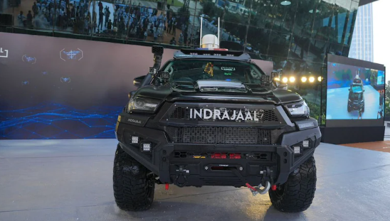 India’s first AI-enabled mobile anti-drone patrol vehicle showcased during its official launch