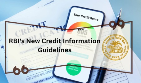 Illustration showing RBI weekly credit score update process for borrowers