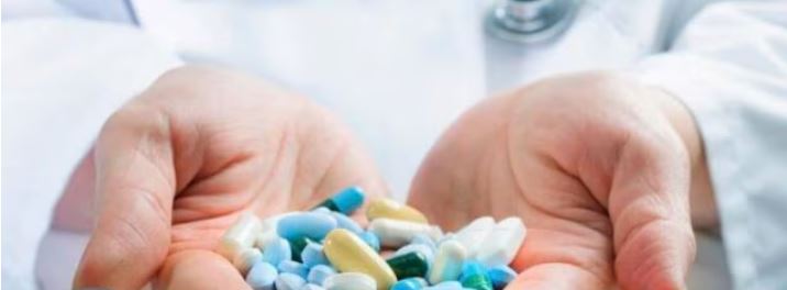 Medicine bottles and insulin vials stored properly at recommended temperature