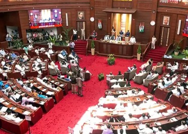 Assam Legislative Assembly during session passing the polygamy ban bill