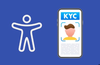 Illustration showing how digital KYC systems create barriers for people with disabilities due to inaccessible biometrics, face verification, and video KYC processes