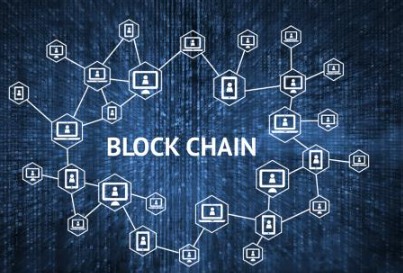 Visual explaining how blockchain enables decentralized KYC sharing among banks and financial institutions in India.