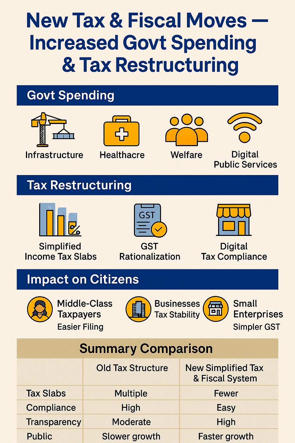 Market infographic showing rupee fall, FPI outflows, and equity underperformance.