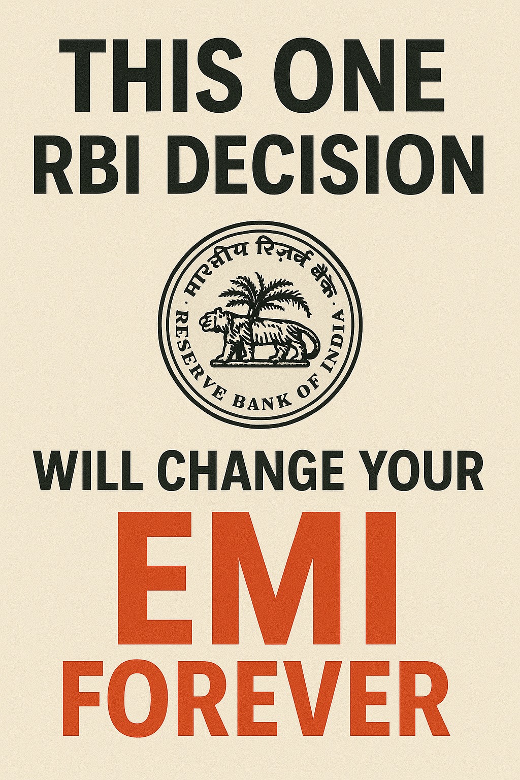 India RBI risk-based pricing decision graphic showing new EMI calculation model based on credit score, borrower risk levels, and loan interest impact for 2025–2026.