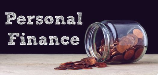 “Beginner learning personal finance with budgeting tools, money habit checklist, and lifestyle planning icons for financial growth.”