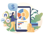 “Vizzve Financial featured image illustrating budgeting, saving, investing, and debt management concepts inspired by The Simple Dollar personal finance guide.”