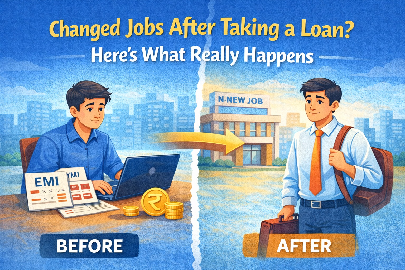 Changed Jobs After Taking a Loan? Here’s What Really Happens