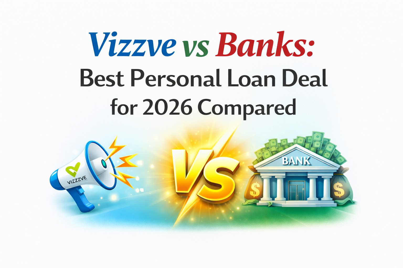 Vizzve vs Banks: Best Personal Loan Deal for 2026 Compared