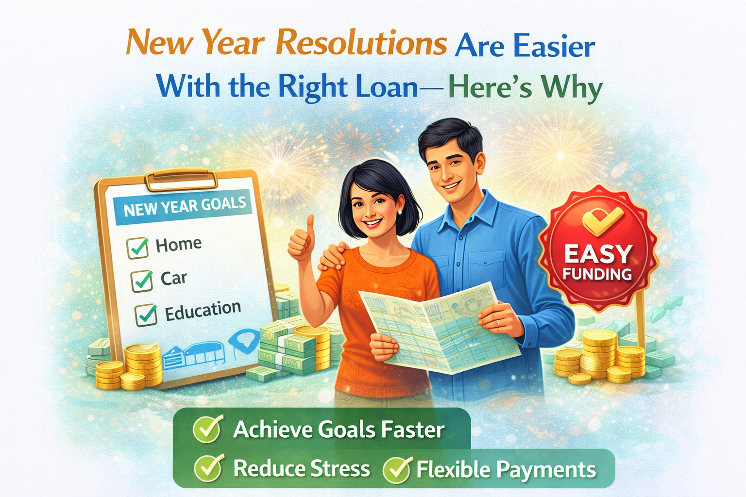 Mapping New Year financial goals with the right personal loan planning strategy