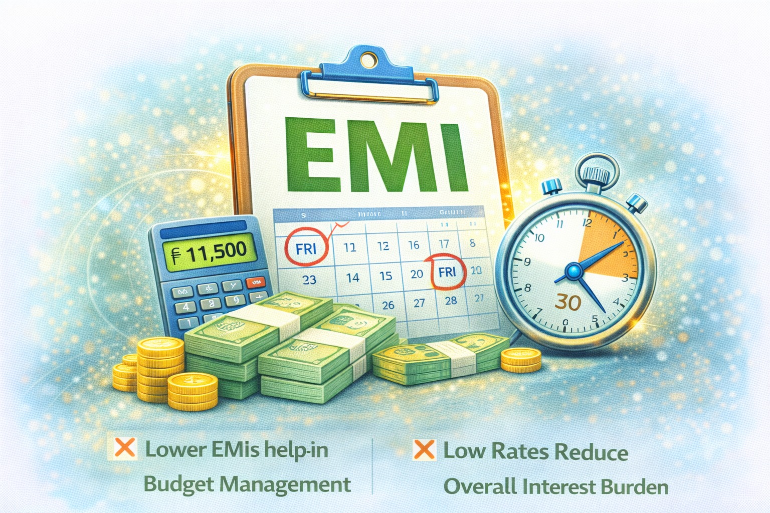 What is EMI explained with simple meaning and loan repayment example