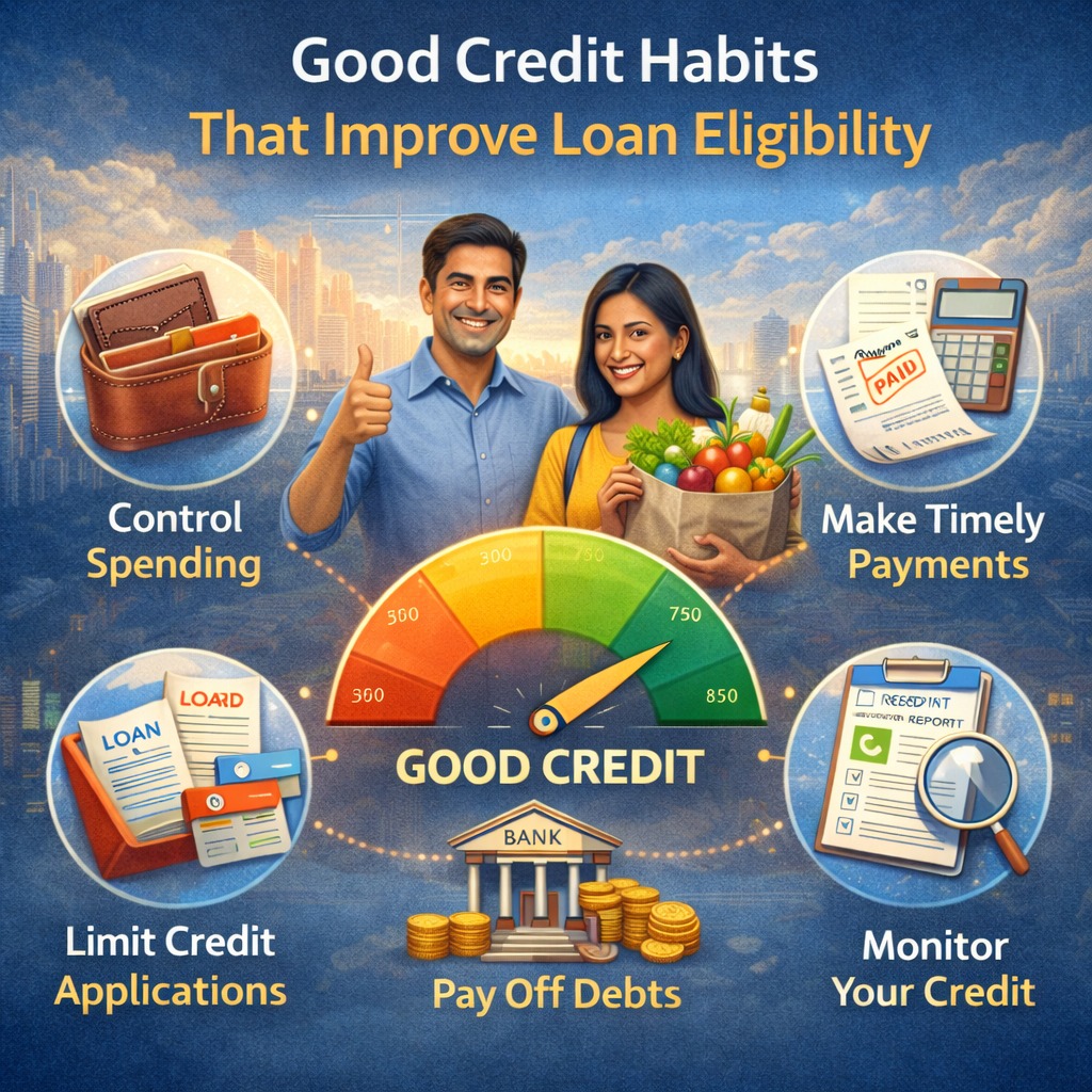 Good credit habits that improve loan eligibility