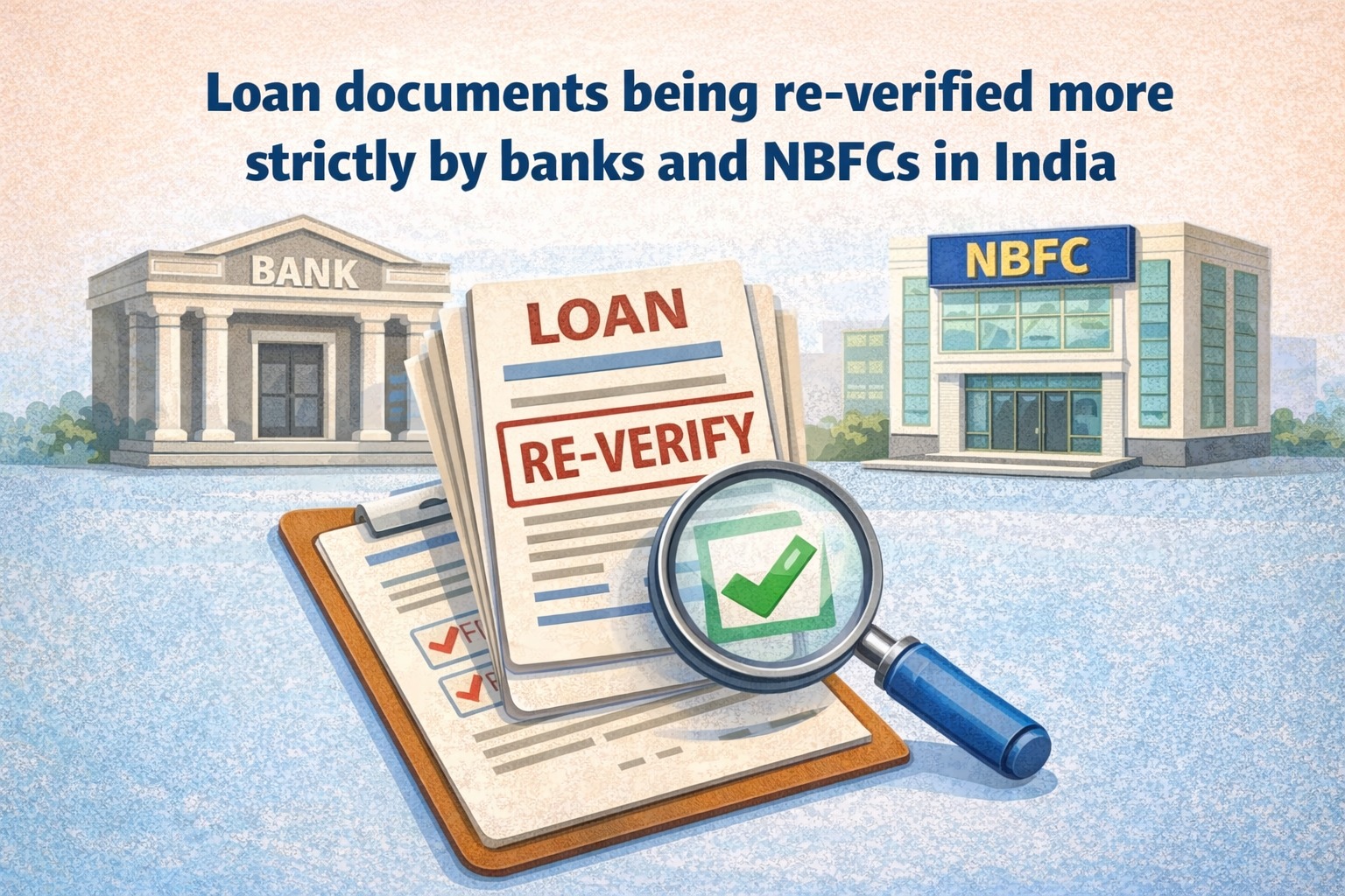 Loan documents being re-verified more strictly by banks and NBFCs in India