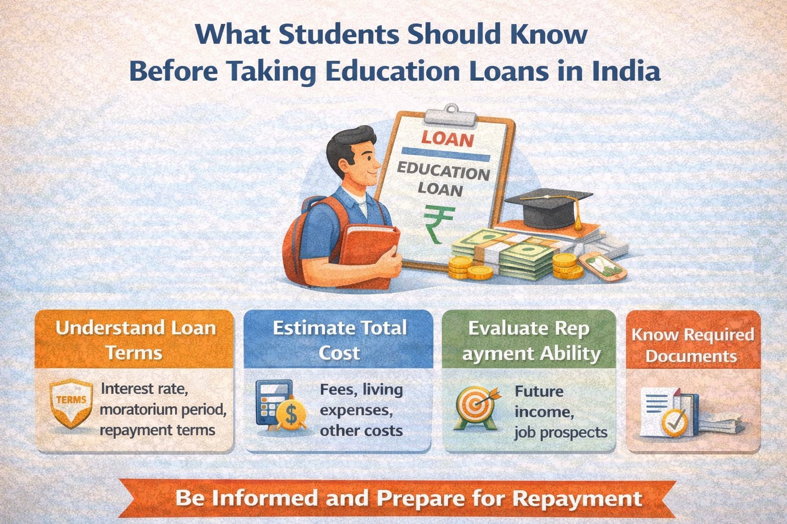 What students should know before taking education loans in India