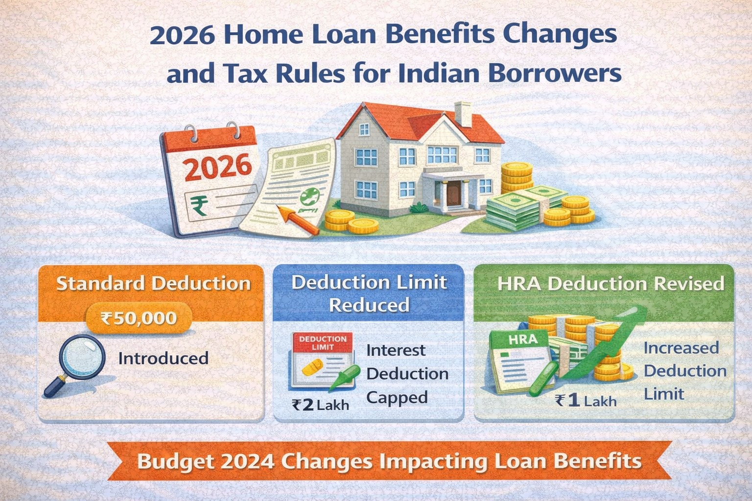 2026 home loan benefits changes and tax rules for Indian borrowers